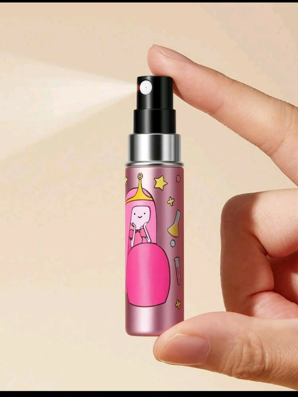 Adventure Time Travel Perfume Atomizer - Cute Refillable Spray